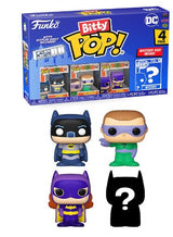 Blister 4 Figuras Bitty Pop Dc Comics Batman Adam West