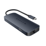 Targus Docking Mation Hyperdrive Next Usb-C 140w 8-En-1 Mitternachtsazul