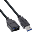 EAN 4043718153701 - InLine 35605 cable USB USB 3.2 Gen 1 (3.1 Gen 1) 0,5 m USB A USB B 5 Gbit/s Negro imagen 1