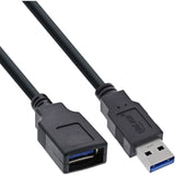 EAN 4043718153701 - InLine 35605 cable USB USB 3.2 Gen 1 (3.1 Gen 1) 0,5 m USB A USB B 5 Gbit/s Negro imagen 1