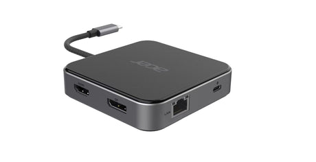 EAN 4712842946397 - Acer 7-in-1 USB 4 Dongle Alámbrico USB4 Negro, Plata imagen 1