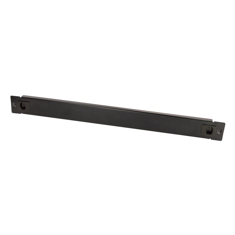 Logilink 19" Blank Panel, Tool-Free Snap-In Type, 1u, Metal, Negro