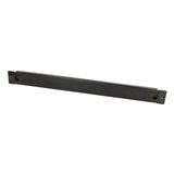 Logilink 19" Blank Panel, Tool-Free Snap-In Type, 1u, Metal, Negro