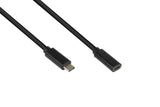 EAN 4014619880973 - Alcasa 2831-CV005S cable USB USB 3.2 Gen 2 (3.1 Gen 2) 0,5 m USB C Negro imagen 1