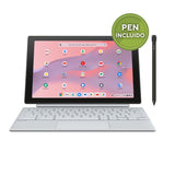 Asus Chromebook Cm30 Detachable Cl3001dm2a-R70323 - Ordenador Portátil 10.51" Wuxga (Arm Cortex Kompanio 520, 8gb Ram, 128gb Emmc, Arm Mali-G52 Mc2, Chromeos) Plata Niebla - Teclado Qwerty Español