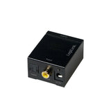 Logilink Convertidor De Audio Digital A Analógico 3.5mm  Spdif Coax