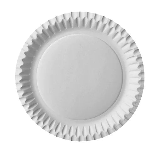 Starpak Pappteller 23 Cm Blanco