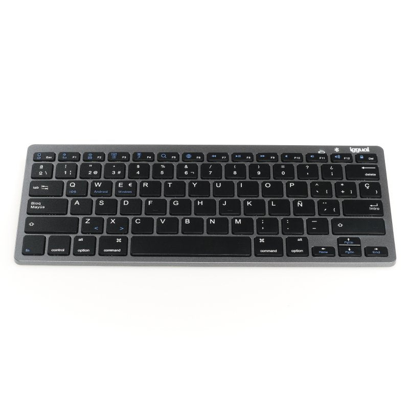 EAN 8435364316917 - iggual IGG316917 teclado QWERTY Negro, Gris imagen 2