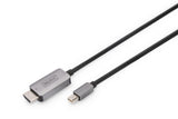 EAN 4016032484219 - Digitus DB-340109-010-S adaptador de cable de vídeo 1 m Negro imagen 1