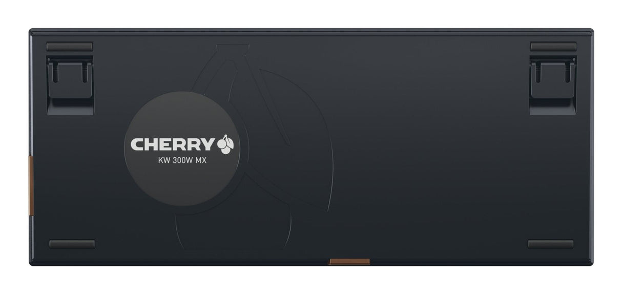 Cherry Kw 300w Mx, Con Cable & Inalámbrico, Usb + Bluetooth, Mechanischer Switch, Qwerty, Led, Negro, Cobre, Gris