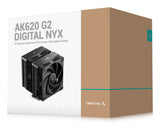 Deepcool Ak620 G2 Digital Nyx, Disipador De Cpu Negro, 120 Mm R-Ak620g2-Bknnmn-Gjd-1