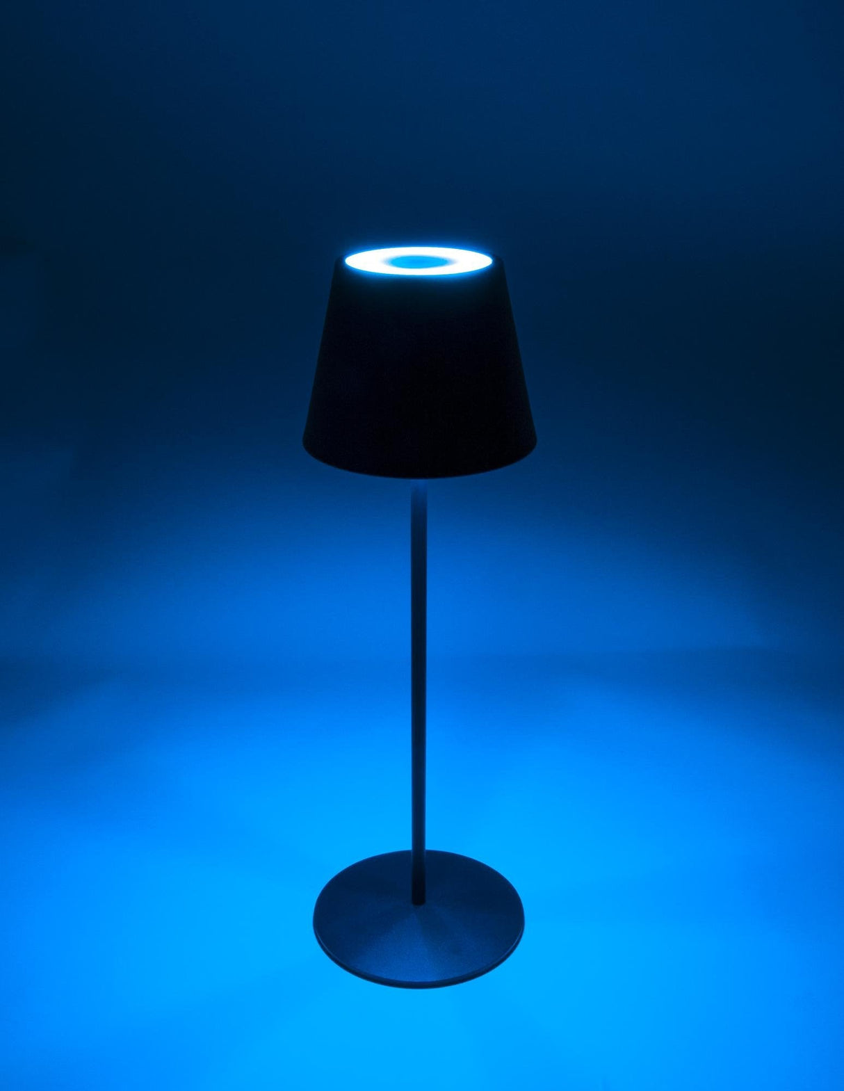 Schwaiger Lámpara De Mesa Led Akku 200lm Rgb 380mm Negro