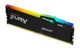 EAN 0740617342956 - Kingston Technology FURY Beast RGB módulo de memoria 1 x 16 GB 6000 MT/s ECC imagen 1