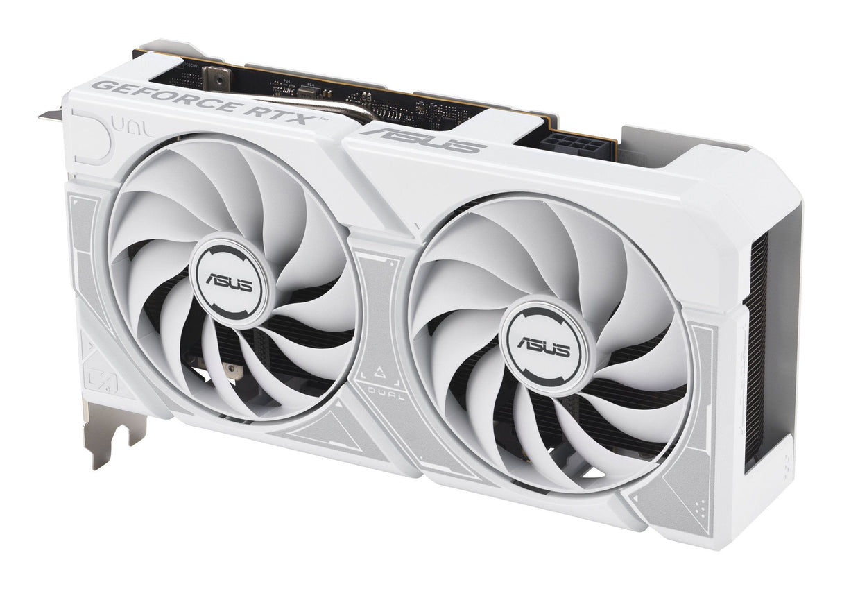 Graphics Card Asus Nvidia Geforce Rtx 5060 8 Gb Gddr7 128 Bit Pcie 5.0 16x Dual Slot Fansink Dual-Rtx5060-O8g-White