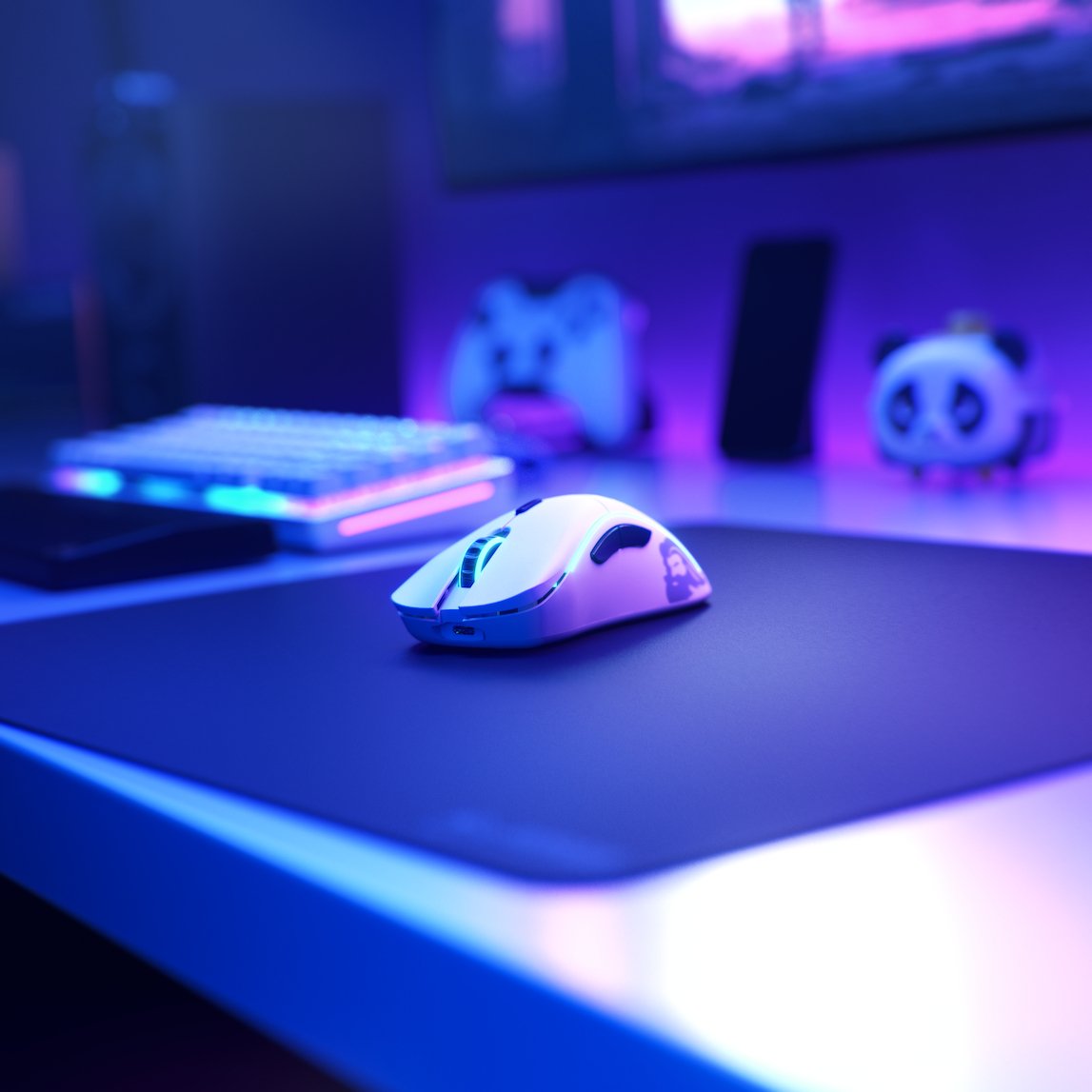 Ratón Gaming Glorious Orochi V2, Rgb Led Light, Optical,