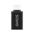 EAN 5901986049197 - Savio AK-80 adaptador de cable de vídeo 0 m USB tipo A USB Tipo C Negro imagen 1