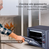 Horno De Sobremesa Grunkel Hr-28cook 1600w Capacidad 28l