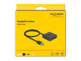 Delock Displayport Switch 2 Auf 1 Bidireccional 8k