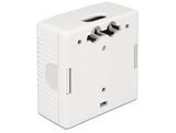 Delock 86197 Roseta Con 2 Toma Red Cat. 6a Lsa De Pared