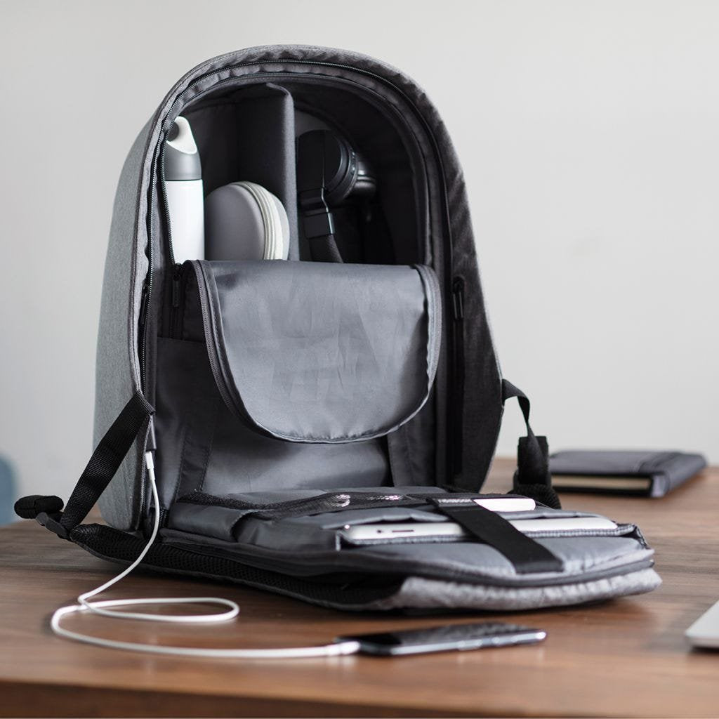 EAN 8714612115428 - XD-Design Bobby Hero Regular mochila Antracita, Negro Espuma, Tereftalato de polietileno (PET) imagen 14