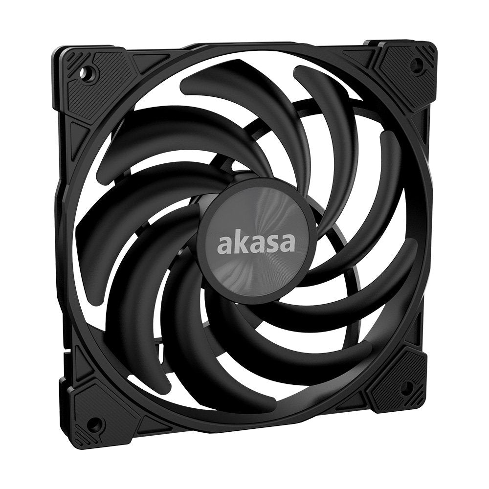 Ventilador Pc Akasa Alucia Xs Slim 120 Mm - Negro