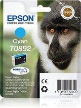 Tinta Original Epson T0892 Cyan Para Epson Stylus Sx100 ,Sx110 ,Sx115,Sx200 ,Sx205,Sx210