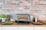 Horno De Pizza Unold Luigi (Acero Inoxidable/Negro, 1700 W, Para Pizzas De Hasta Aprox. Ø 30 Cm)  68816