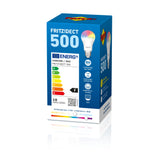 Avm Fritz!Dect 500 Bombilla Inteligente Plata, Transparente, Blanco