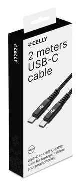 Cable Celly  Usb-C A Usb-C 100w