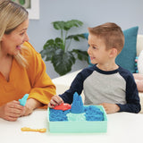 Spin Master Kinetic Sand - Sandbox Set Azul, Arena De Juego 454 Gramos De Arena