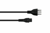 Cablemeimer Netzcable Schweiz Typ J An C5 Negro 1,8m