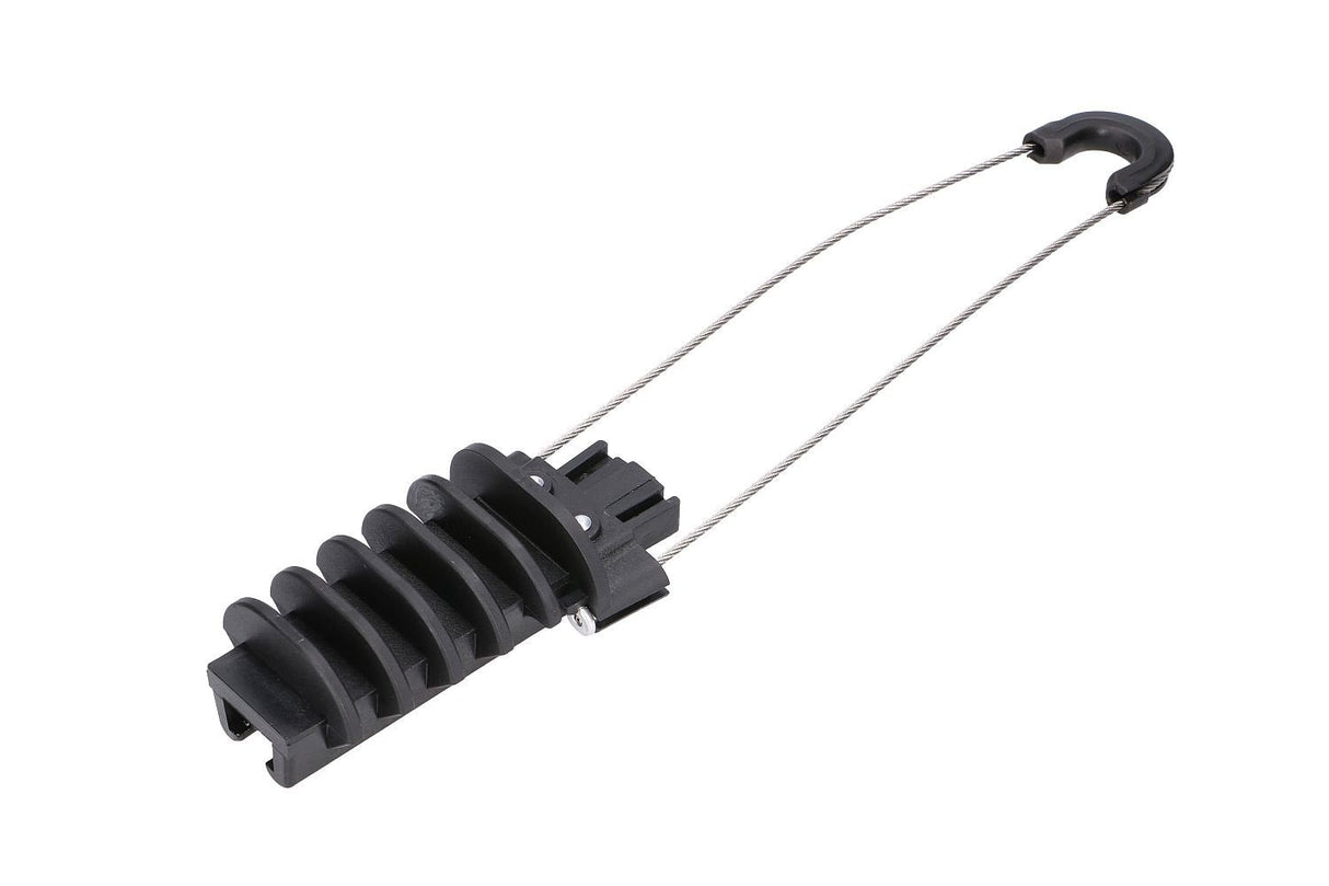 Extralink Anchoring Clamp Pa6-9 Abrazadera Para Cable Negro, Acero