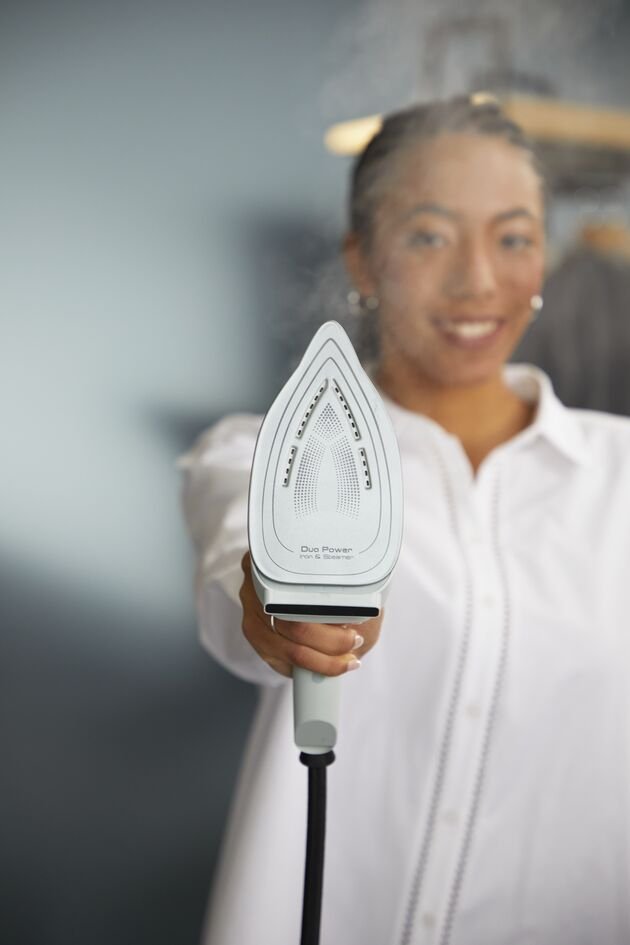 Tefal Jf4031e0 2-In-1 Vertical Steam Iron, Verde & Black
