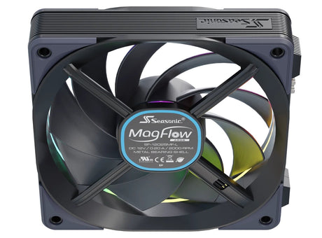 EAN 4711173878070 - Seasonic MagFlow ARGB Carcasa del ordenador Ventilador 12 cm Negro 3 pieza(s) imagen 4