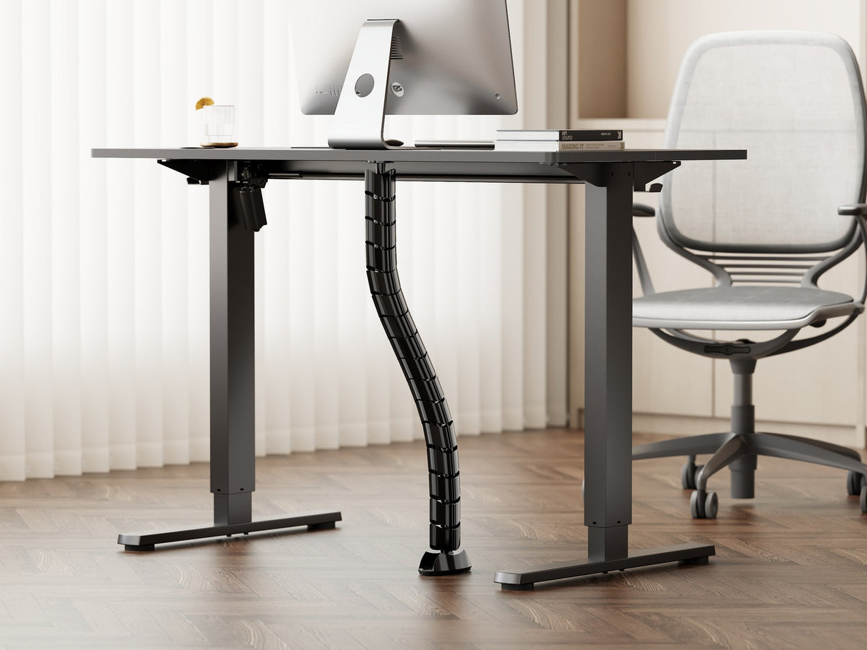 Equip 650861 Organizador De Cables Escritorio Pasacables Negro 1 Pieza