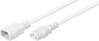 EAN 5704174194040 - Microconnect PE040630W cable de transmisión Blanco 3 m C14 acoplador C13 acoplador imagen 1