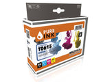 Pure 170745990035 Epson T0615 Dx St Schwarz, Cyan, Magenta, Gelb