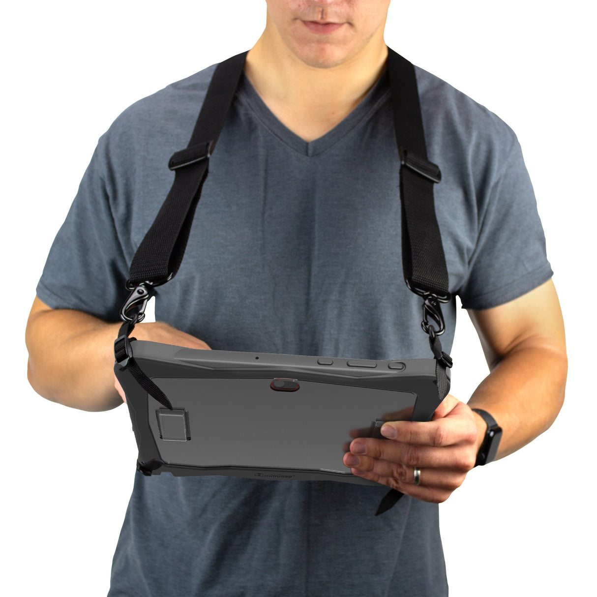 EAN 850030957962 - InfoCase FM-USHRN-KIT accesorio para funda de tableta Correa Negro imagen 3