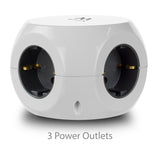 EAN 8054392615788 - Ewent EW3939 base múltiple 1,5 m 3 salidas AC Interior Blanco imagen 2