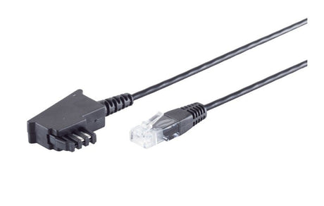 EAN 4017538131584 - S/CONN maximum connectivity 12-09265 cable telefónico 6 m Negro imagen 1