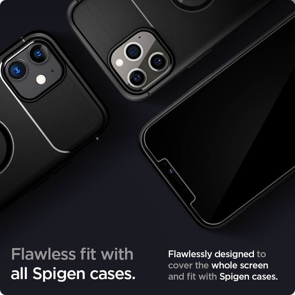 Spigen Glas.Tr Ez Fit 2-Pack Do Iphone 12/12 Pro