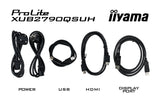 EAN 4948570123193 - iiyama ProLite XUB2790QSUH-B1 pantalla para PC 68,6 cm (27") 2560 x 1440 Pixeles Quad HD LED Negro imagen 17