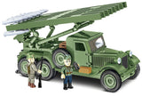 Cobi 2280 Historical Collection Wwii Bm-13 Katyusha Rocket Launcher (Zis-6) 440 Bricks