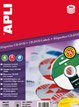 Apli 02899 Etiqueta Autoadhesiva Blanco 50 Pieza(S)