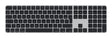EAN 0195949655449 - Apple Magic teclado Universal USB + Bluetooth AZERTY Francés Negro imagen 1