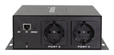 Logilink Pdu4s01 Unidad De Distribución De Energía (Pdu) 4 Salidas Ac Negro