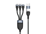 Cable Usb 3in1 2m Conceptronic Pd 3.0 60w 20v 3a  480mbps E-Mark