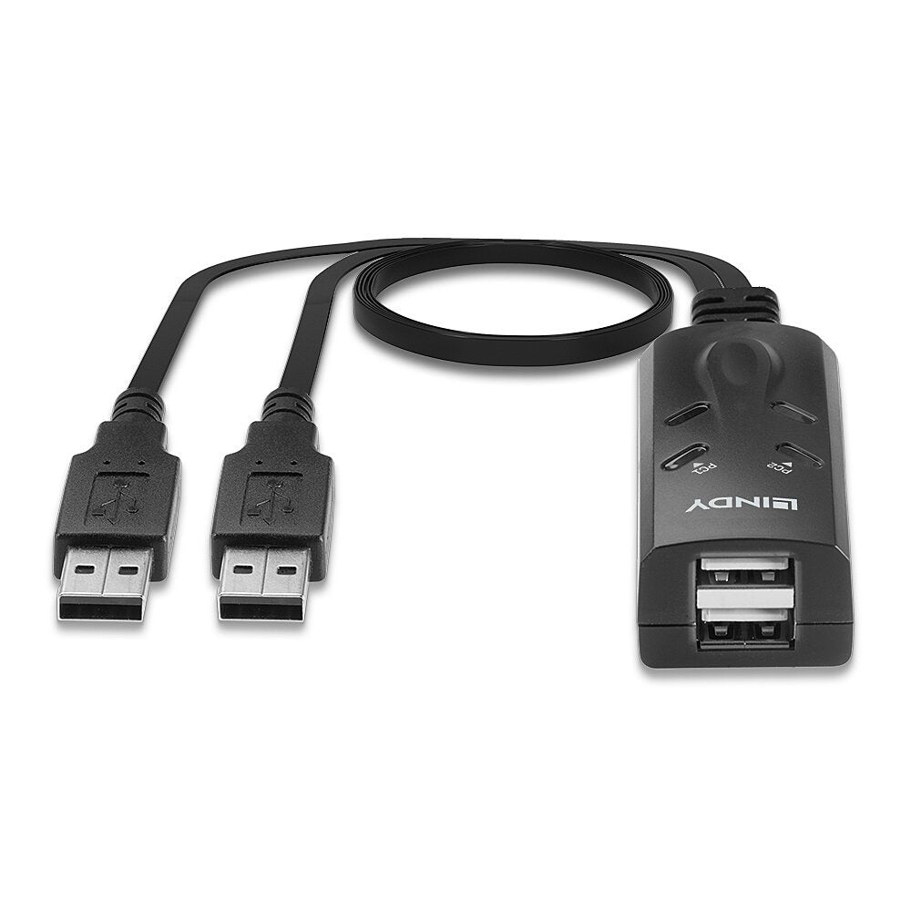 Lindy 32165 Interruptor Kvm Negro
