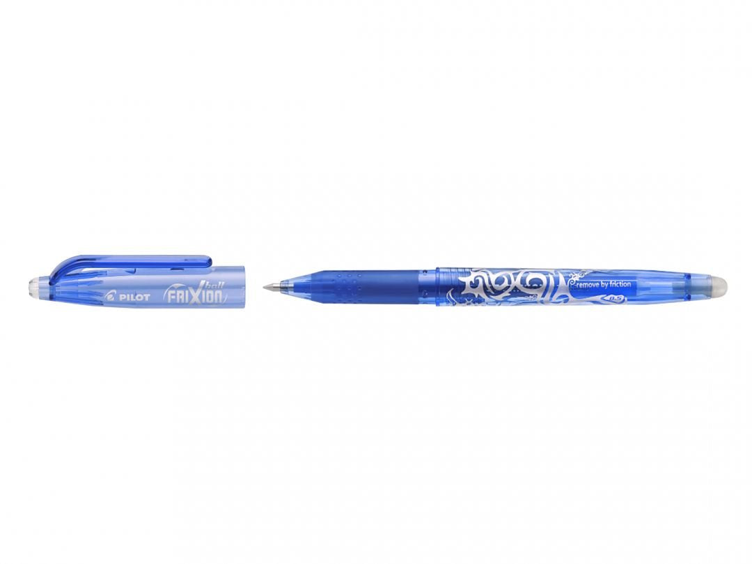 Pilot Pen Frixion Ball Roller De Tinta 0.3 Mm Azul