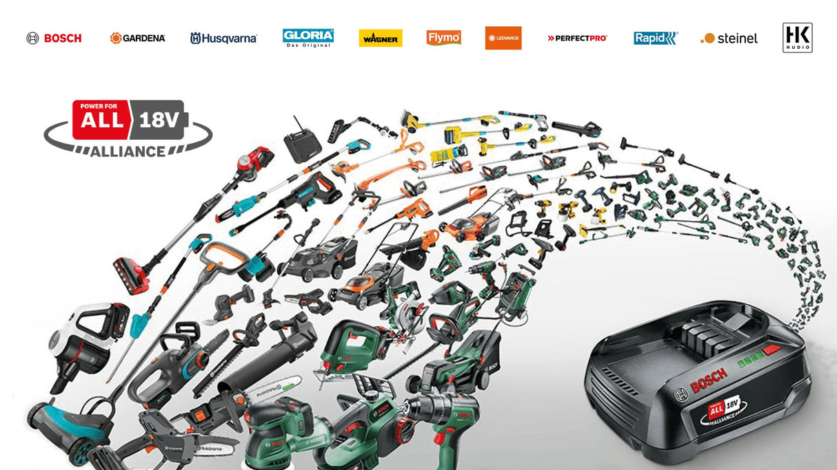 EAN 4059952558400 - Bosch AdvancedShear 18V-10 tijera de césped inalámbrica 10 cm Ión de litio Negro, Verde imagen 4